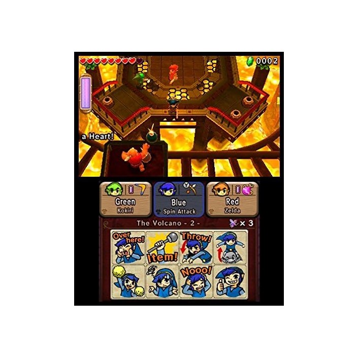 Juego The Legend of Zelda: Tri Force Heroes...