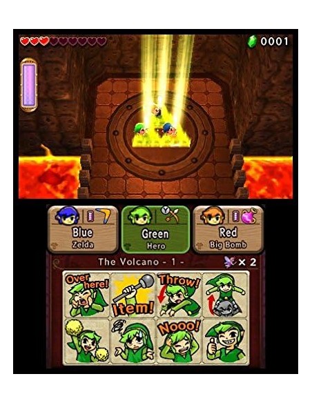 Juego The Legend of Zelda: Tri Force Heroes para Nintendo 3DS
