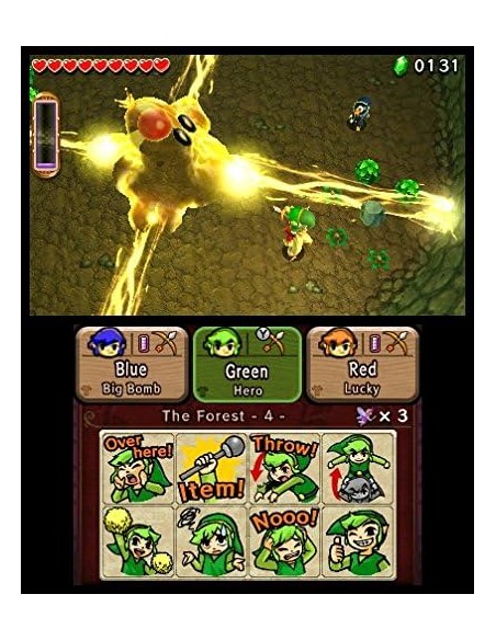 Juego The Legend of Zelda: Tri Force Heroes para Nintendo 3DS