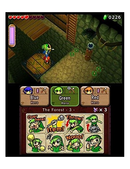 Juego The Legend of Zelda: Tri Force Heroes para Nintendo 3DS