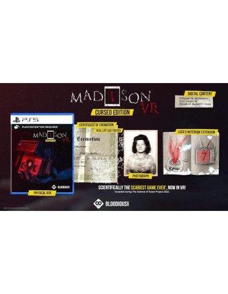 Juego Madison VR Cursed Edition para Playstation 5 | PS5