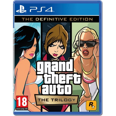 Juego GTA Grand Theft Auto The Trilogy Definitive Edition Para Playstation 4 | PS4