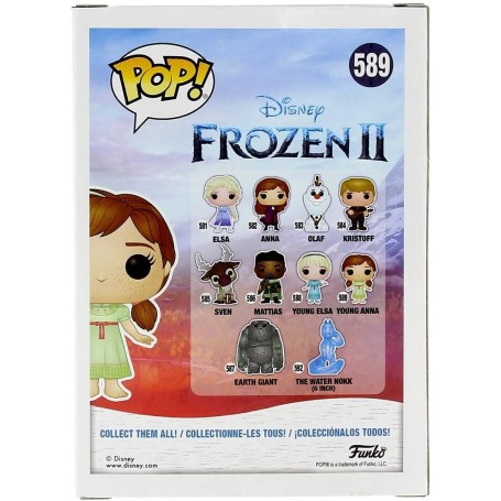 Figura Funko Pop! Disney Frozen 2 Anna Joven Modelo 589 | 40889