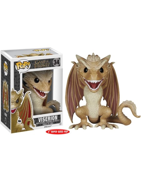 Figura Funko Pop! Televisión Juego de Tronos Viserion Modelo 34 | 05062