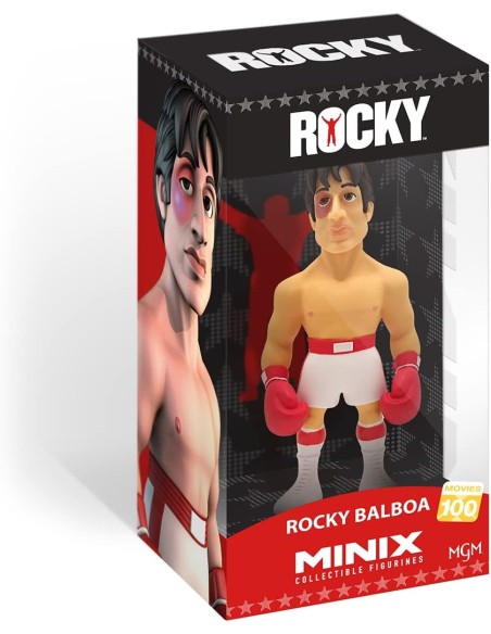Figura Minix Rocky Balboa Modelo 100