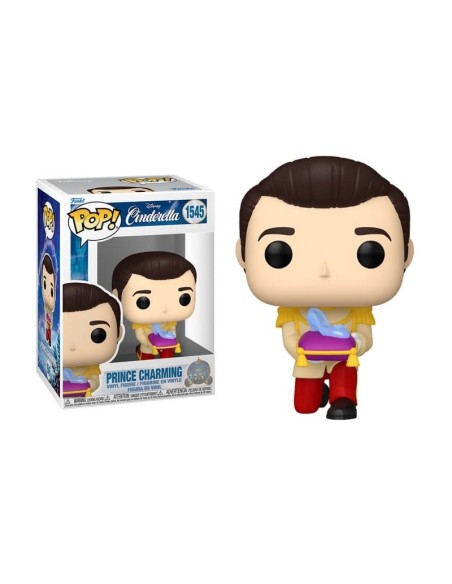 Figura Funko Pop! Disney Cenicienta Príncipe 75 Aniversario Modelo 1545 | 83459
