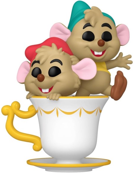 Figura Funko Pop! Disney Cenicienta Jaq y Gus Gus 75 Aniversario Modelo 1544 | 83458