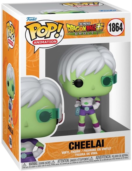 Figura Funko Pop! Dragon Ball Cheelai Modelo 1864 | 80360