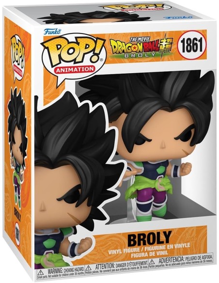 Figura Funko Pop! Dragon Ball Broly Modelo 1861 | 80359