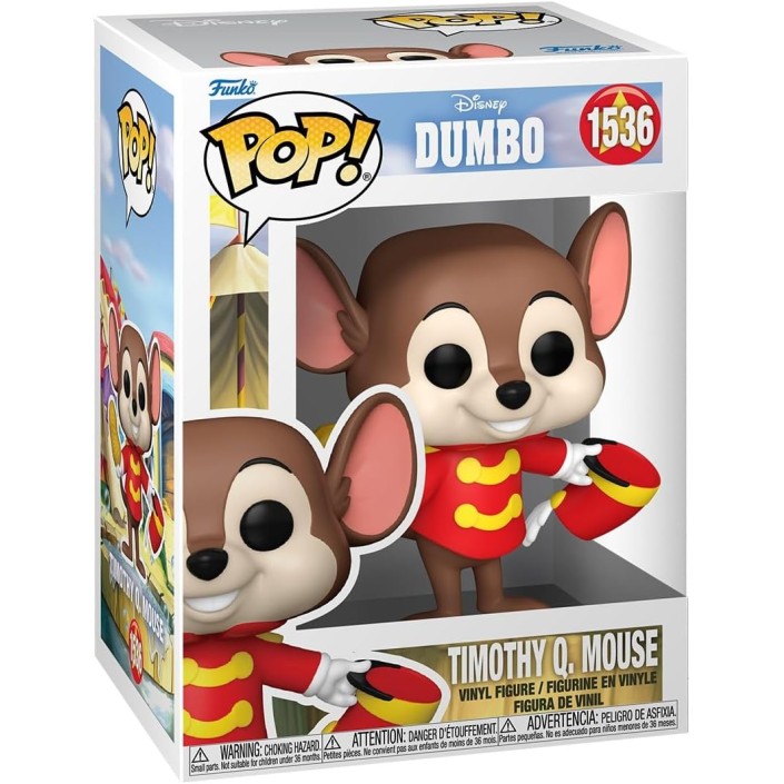 Figura Funko Pop! Disney Dumbo Ratón Timothy Q....