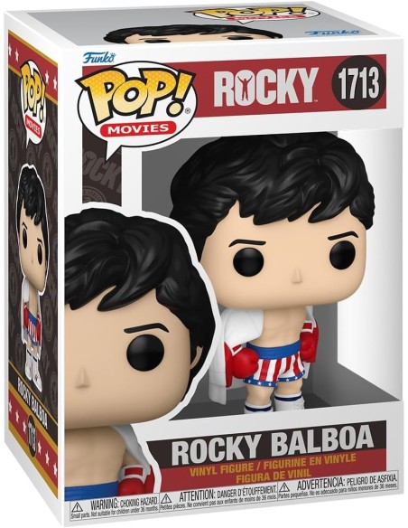 Figura Funko Pop! Películas Rocky Balboa Modelo 1713 | 83548