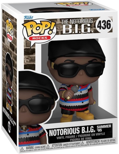 Figura Funko Pop! Rocks Notorious B.I.G. Verano del 95 Modelo 436 | 83824