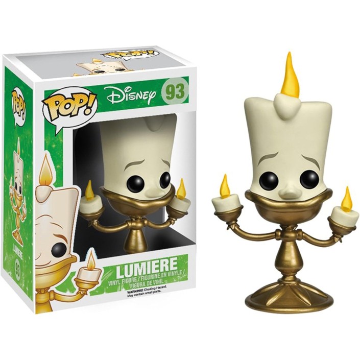 Figura Funko Pop! Disney Bella y Bestia Lumiere...