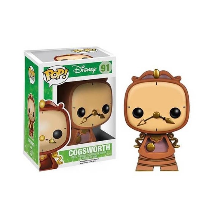 Figura Funko Pop! Disney Bella y Bestia Reloj...