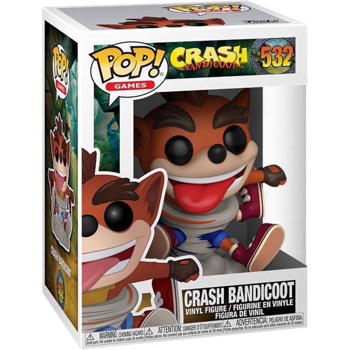 Figura Funko Pop! Juegos Crash Bandicoot Modelo...