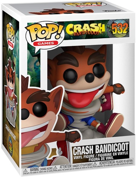 Figura Funko Pop! Juegos Crash Bandicoot Modelo 532 | 43343