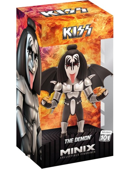Figura Minix Música Kiss The Demon Modelo 101