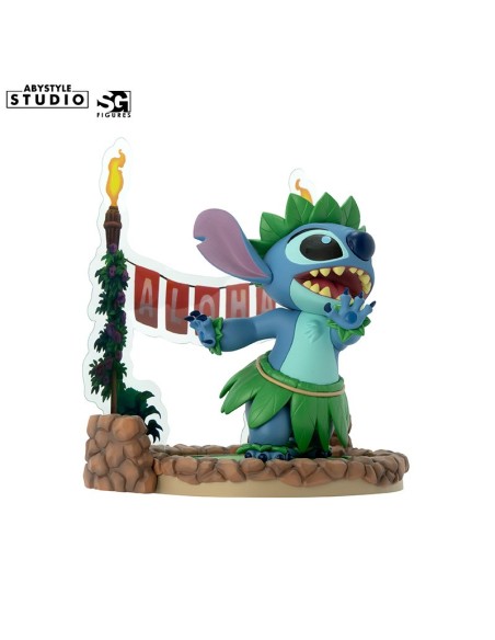 Figura Abystyle Disney Stitch Danza Hula Modelo 83