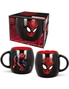 Taza de Cerámica de Spiderman y Máscara