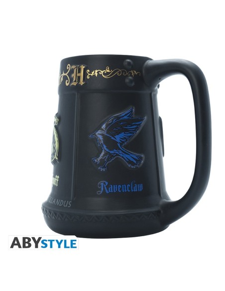 Taza de Cerámica 3D Abystyle Harry Potter Las Cuatro Casas