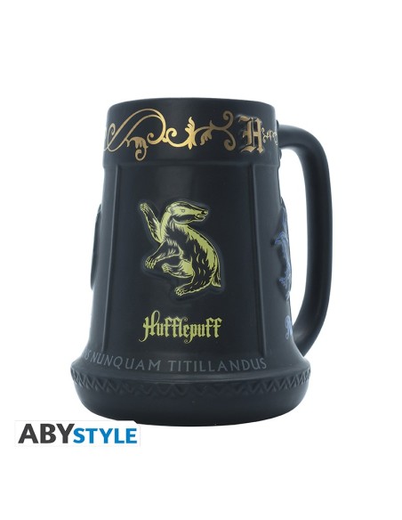 Taza de Cerámica 3D Abystyle Harry Potter Las Cuatro Casas