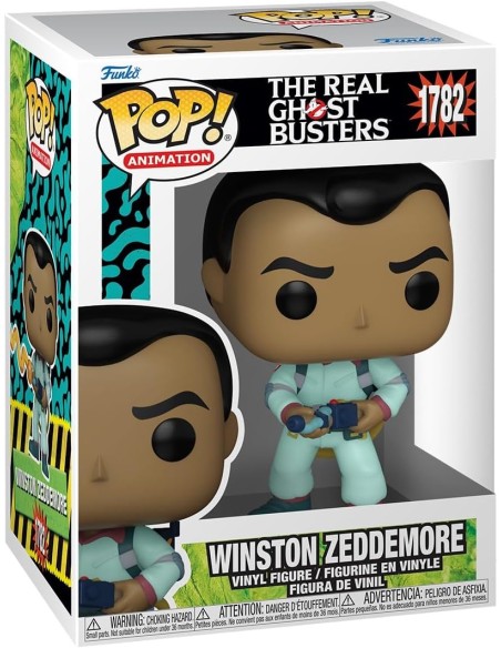 Figura Funko Pop! Películas Cazafantasmas Winston Zeddemore Modelo 1782 | 83473