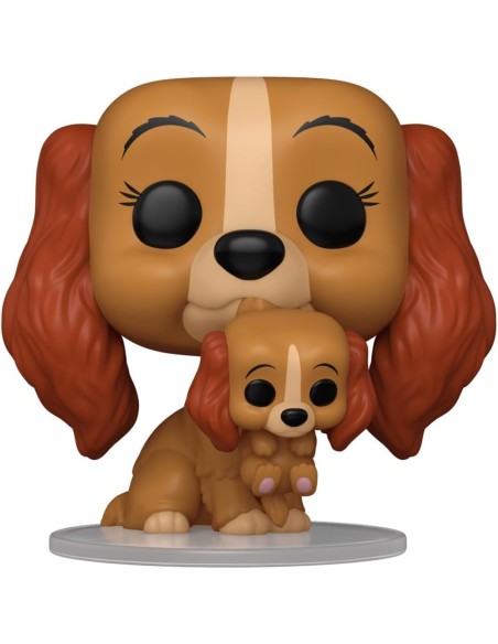 Figura Funko Pop! Disney La Dama y el Vagabundo Dama con Perrita Modelo 1553 | 83568