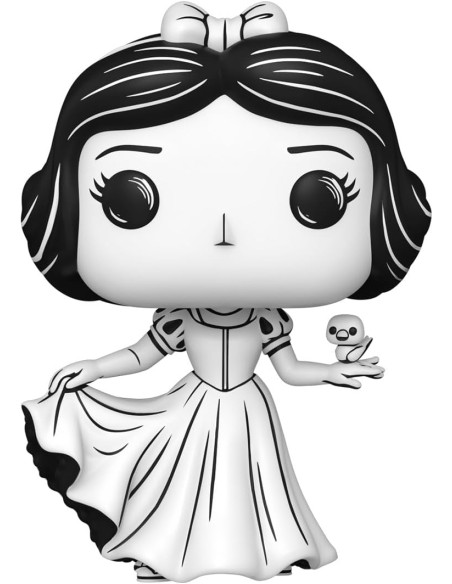 Figura Funko Pop! Disney Blancanieves Snow White Modelo 1526 | 80945 Edición en blanco y negro