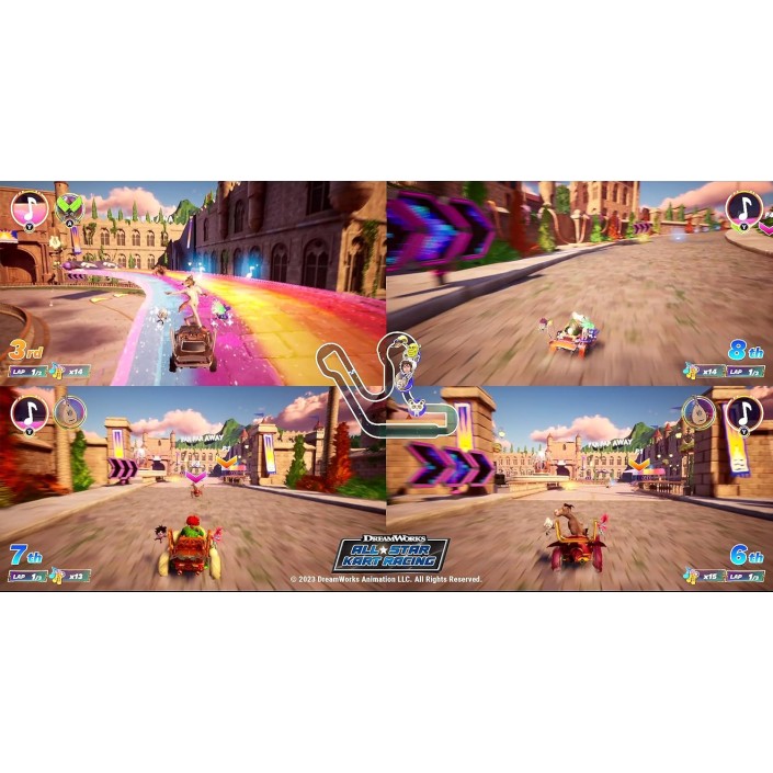 Juego DreamWorks All-Star Kart Racing para...