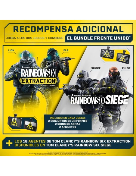 Juego Tom Clancy´s Rainbows X Extraction Limited Edition Para Playstation 5 | PS5 | Outlet | Caja Abierta o Dañada