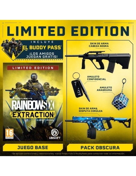 Juego Tom Clancy´s Rainbows X Extraction Limited Edition Para Playstation 5 | PS5 | Outlet | Caja Abierta o Dañada