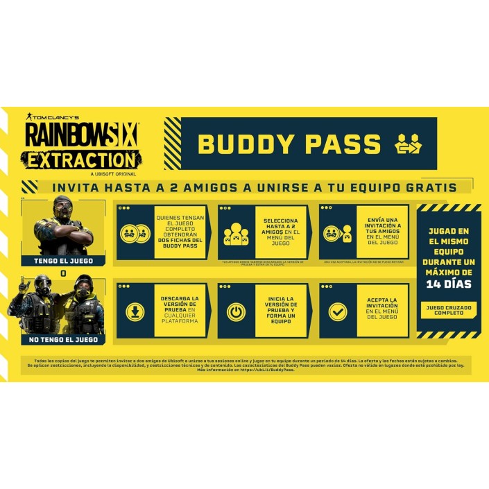 Juego Tom Clancy´s Rainbows X Extraction...