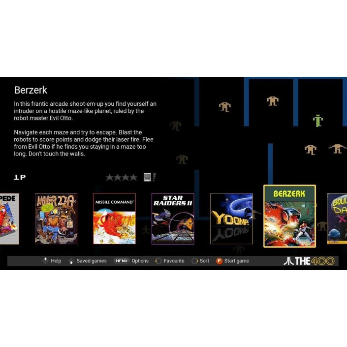 Atari The 400 Mini Consola Retro