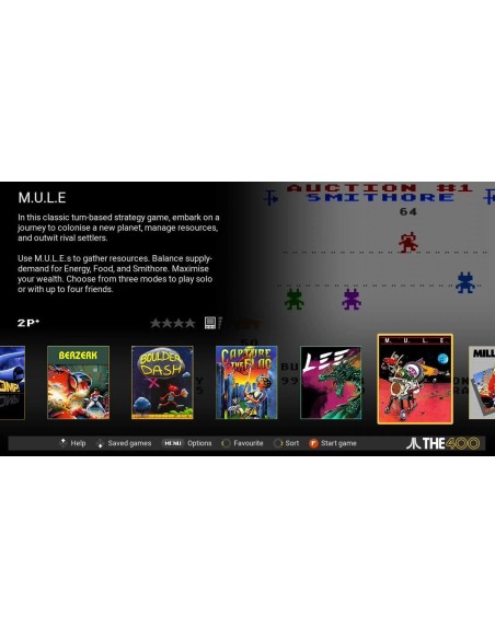 Atari The 400 Mini Consola Retro