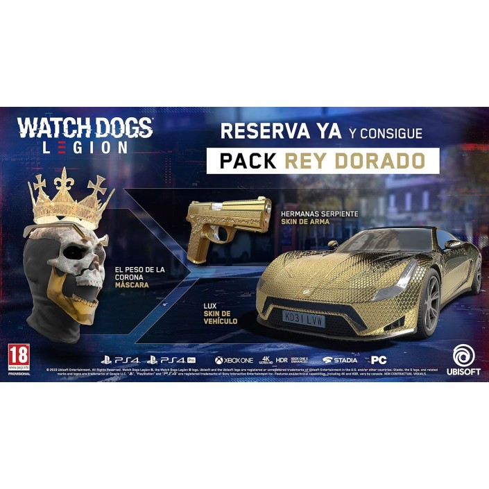 Juego Watch Dogs Legion Para Playstation 4 | PS4