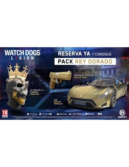 Juego Watch Dogs Legion Para Playstation 4 | PS4