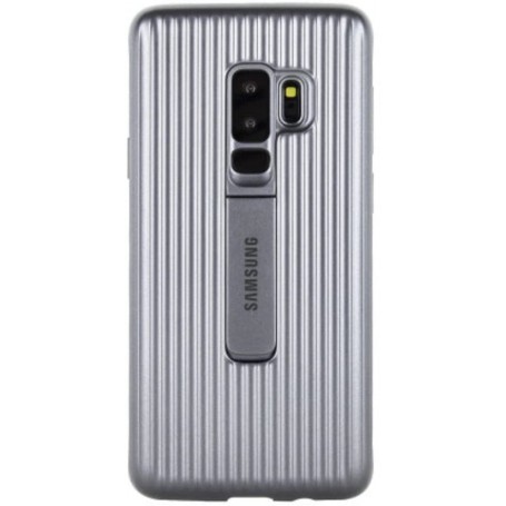 Funda Samsung Galaxy S9 Plus Protective Standing Plata Modelo EF-RG965CS