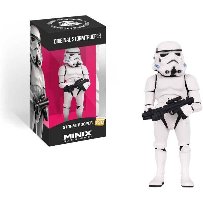 Figura Minix Películas Star Wars Stormtrooper...