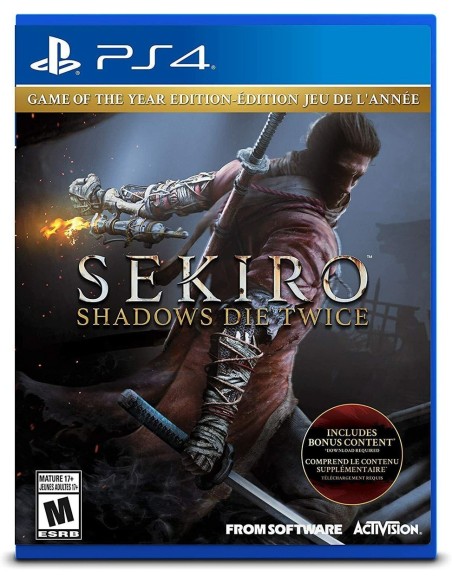 Juego Sekiro: Shadows Die Twice GOTY Playstation 4 | PS4 | Importación USA