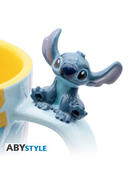 Taza de Cerámica Abystyle Disney Modelo Stitch Hawaiano