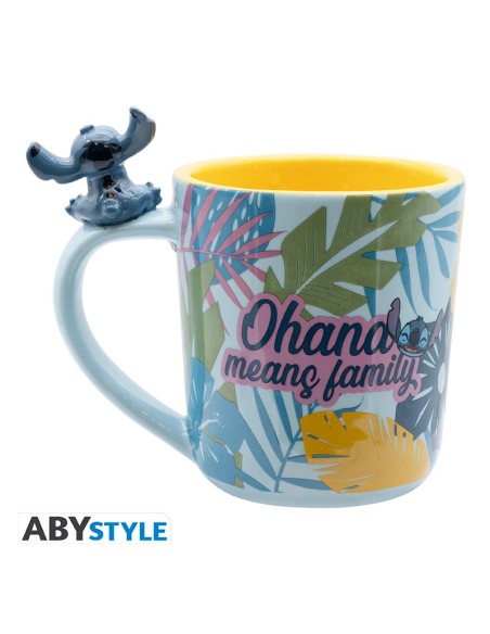 Taza de Cerámica Abystyle Disney Modelo Stitch Hawaiano