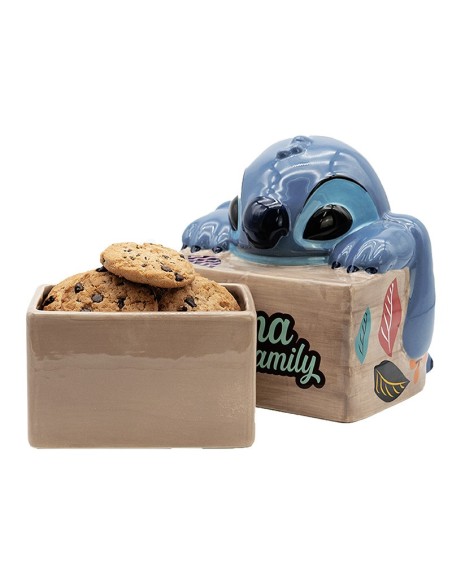 Tarro de Cerámica para Galletas Abystyle Disney Stitch Modelo Ohana