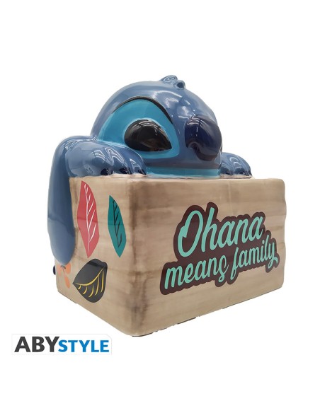 Tarro de Cerámica para Galletas Abystyle Disney Stitch Modelo Ohana