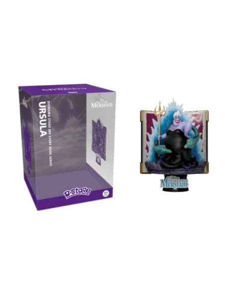 Figura Beast Kingdom Serie Story Book Diorama La Sirenita Modelo Úrsula DS-080