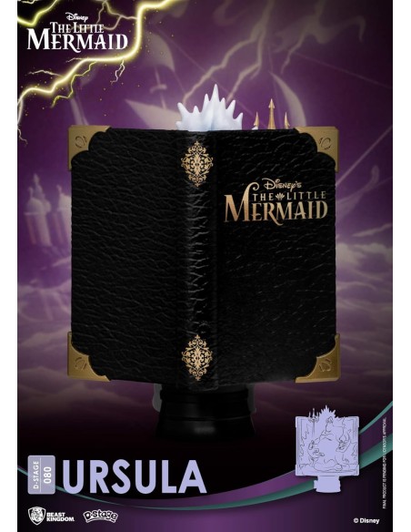 Figura Beast Kingdom Serie Story Book Diorama La Sirenita Modelo Úrsula DS-080