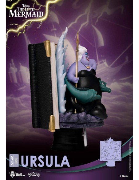 Figura Beast Kingdom Serie Story Book Diorama La Sirenita Modelo Úrsula DS-080