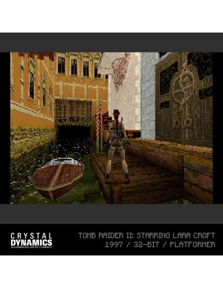 Cartucho con Juegos Tomb Raider I, II y III para Videoconsola Evercade