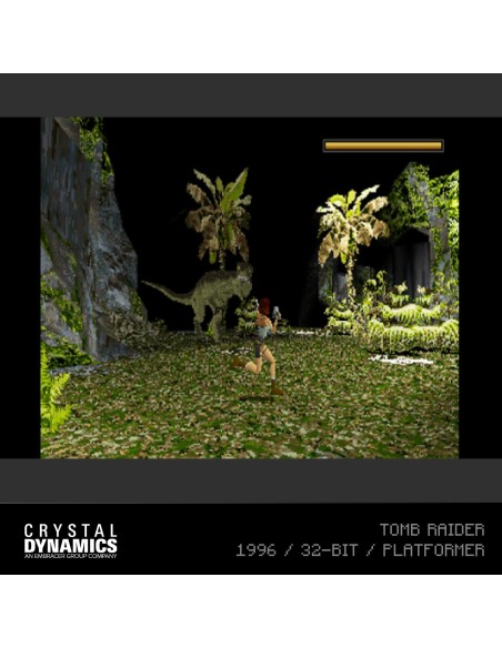 Cartucho con Juegos Tomb Raider I, II y III para Videoconsola Evercade