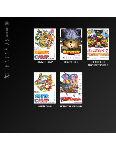 Cartucho con Juegos Thalamus Collection I para Videoconsola Evercade