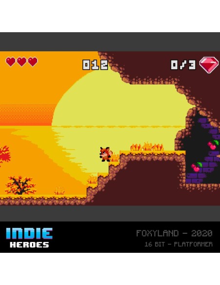 Cartucho con Juegos Indie Heroes Collection 1 para Videoconsola Evercade